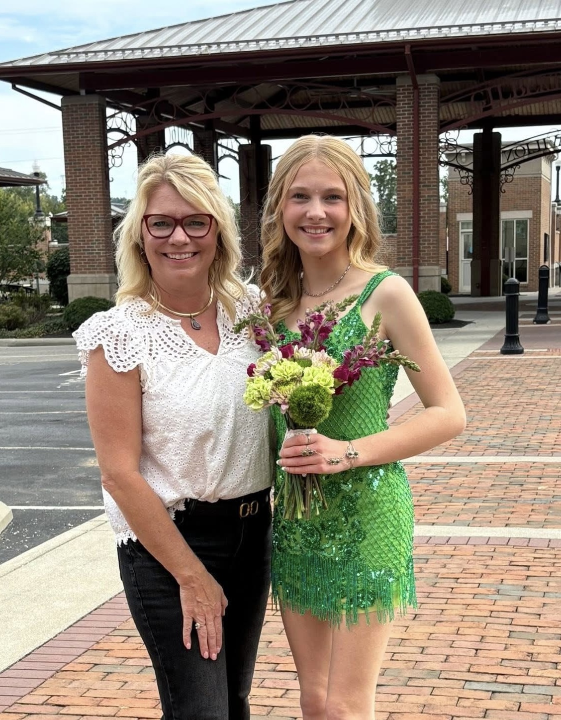 Tarah Goodman and her daughter Ella